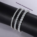 S925 Sterling Silver Moissanite Tennis Bracelet